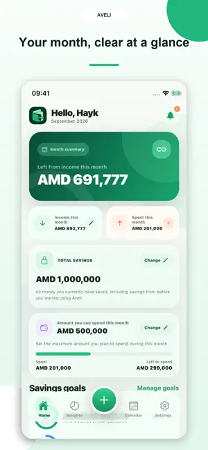 Aveli: Budget & Expenses screenshot 2