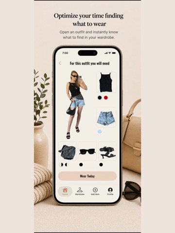 Your Wardrobe: Outfit Planner iPad screenshot