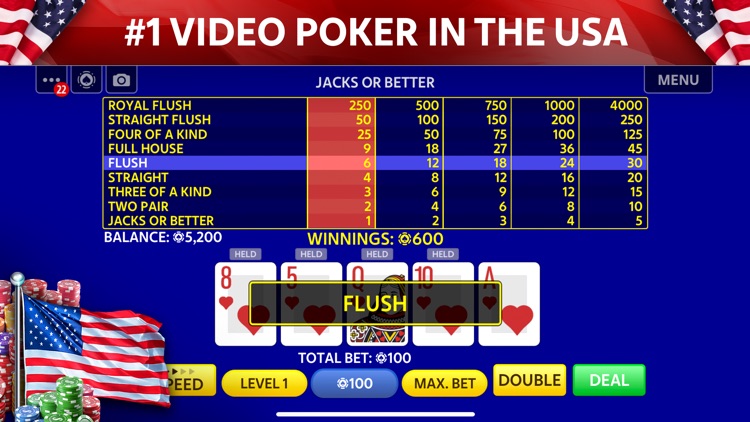 Video Poker by Pokerist screenshot-0