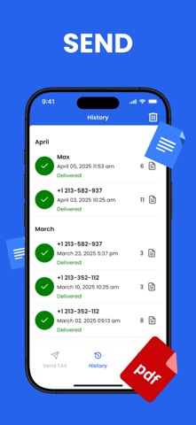 FAX send app: Easy Faxing Screenshot 3 of 4