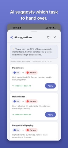 ShareBalance: Fair Chores Screenshot 3 of 5