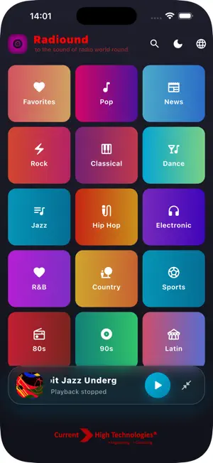 Radiound screenshot 2