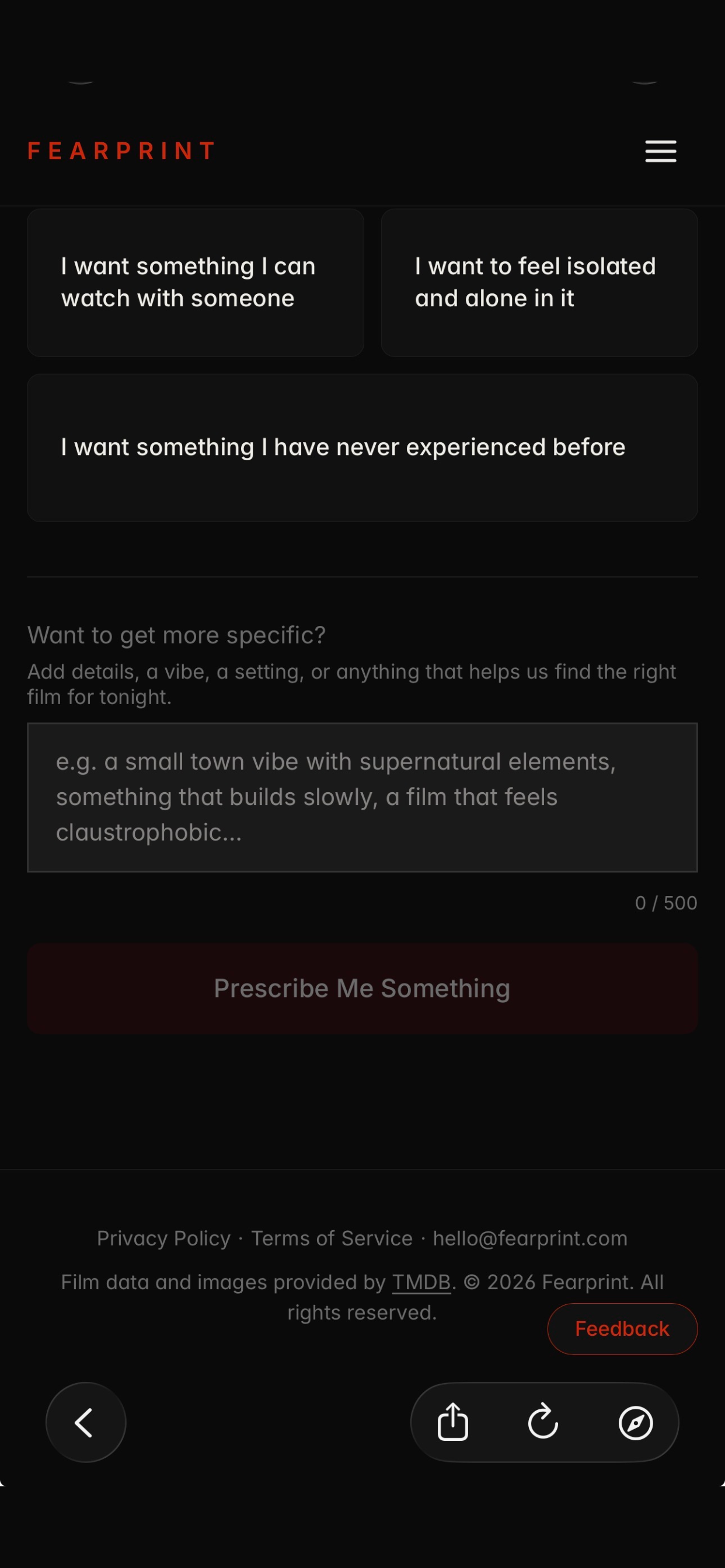 Fearprint screenshot 8