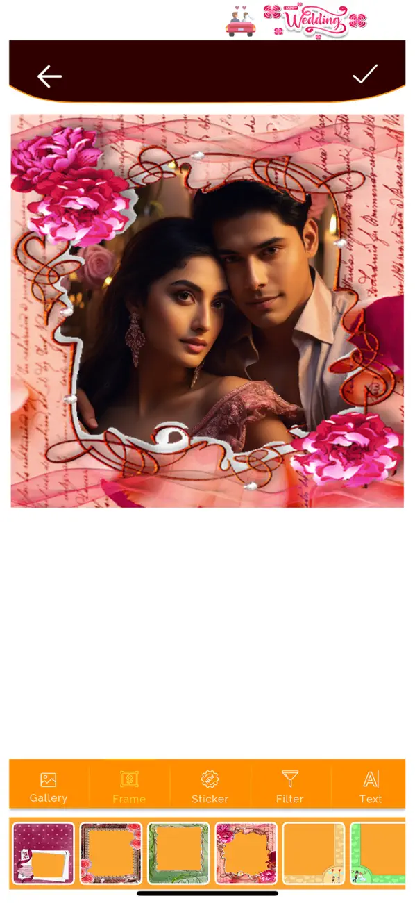 Screenshot #3 pour Wedding SnapSquare - LoveLens