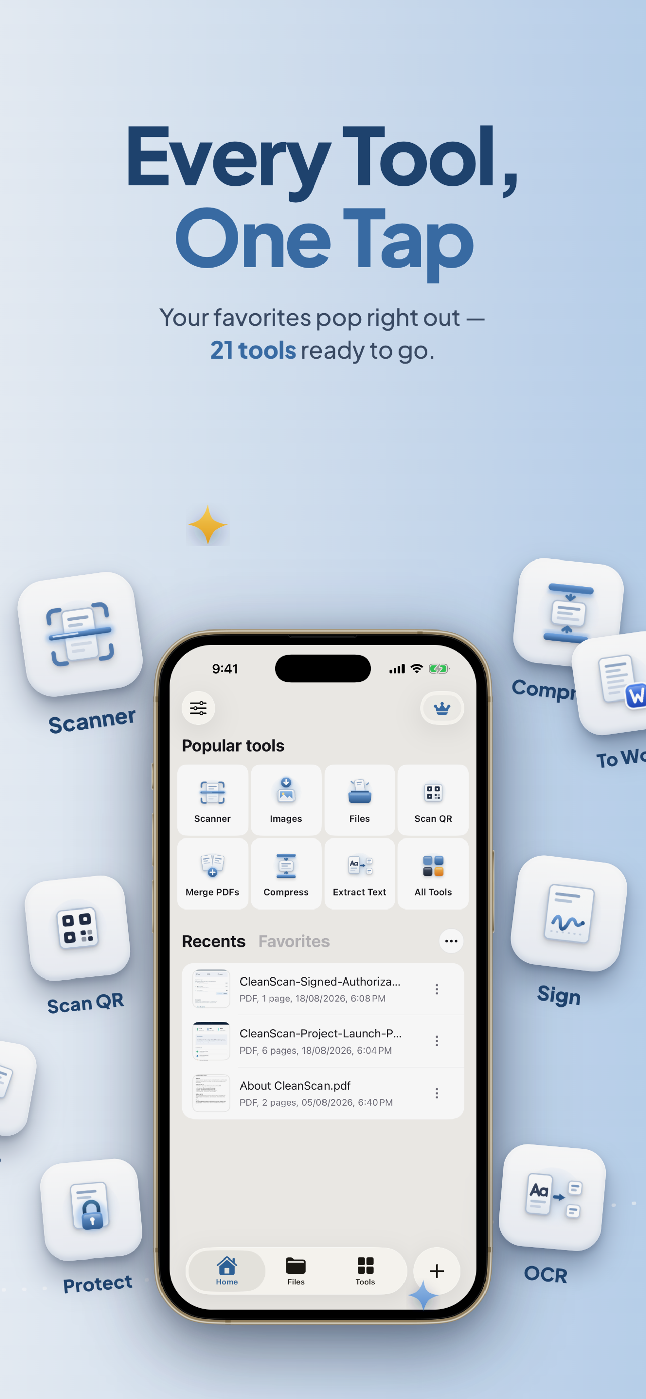 PDF to Word Scanner·CleanScan screenshot 2