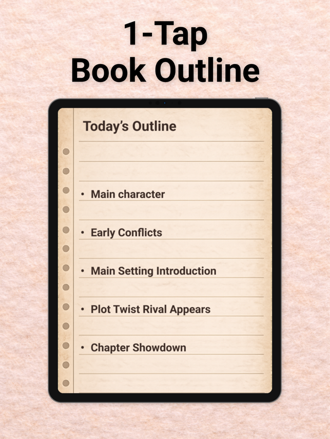 لقطة شاشة لتطبيق الكتابة Scrivener
