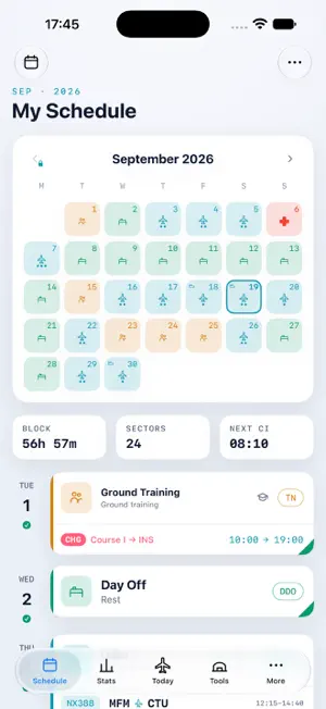 MyRoster — Crew Schedule screenshot 3