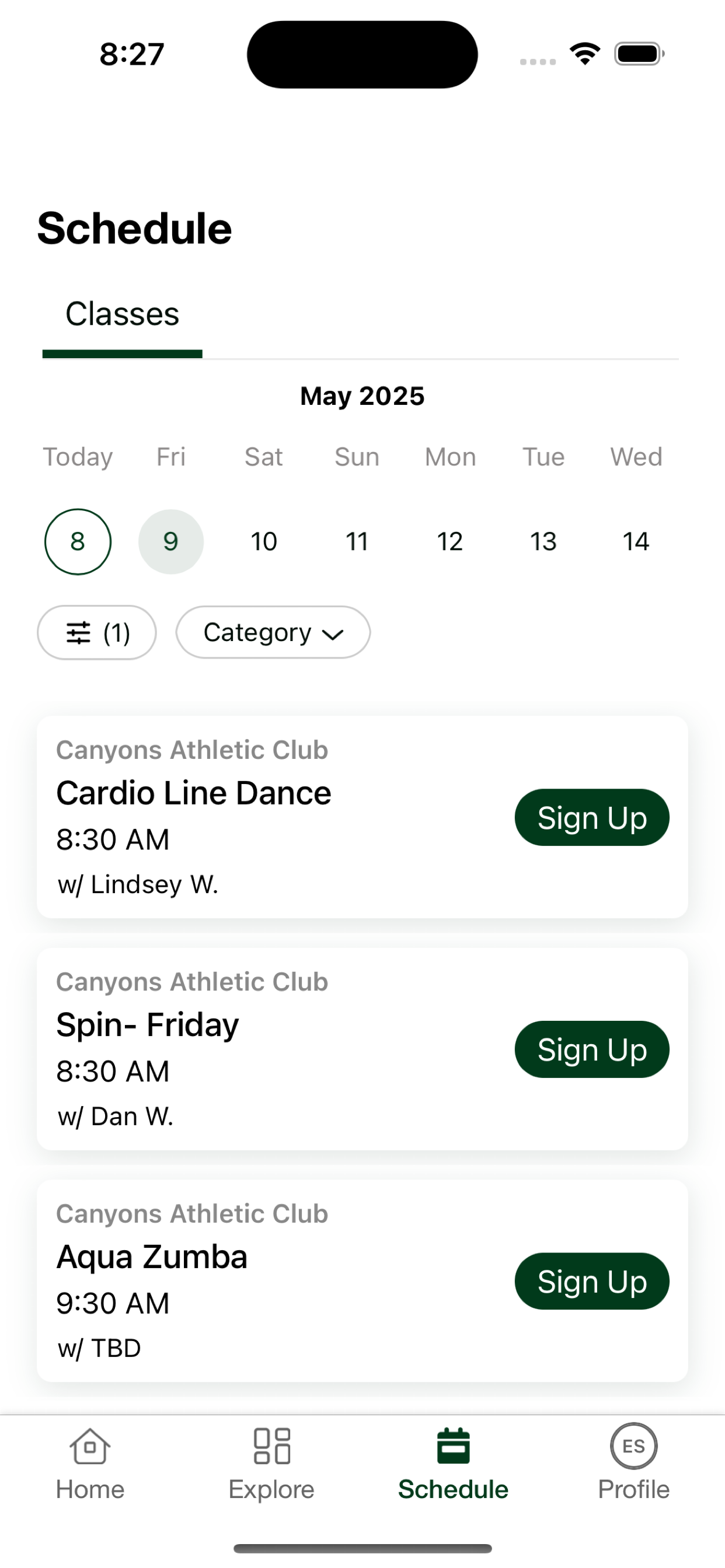 Canyons Athletic Club