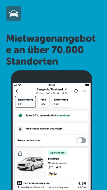 checkfelix: Flüge Hotels Autos screenshot-3