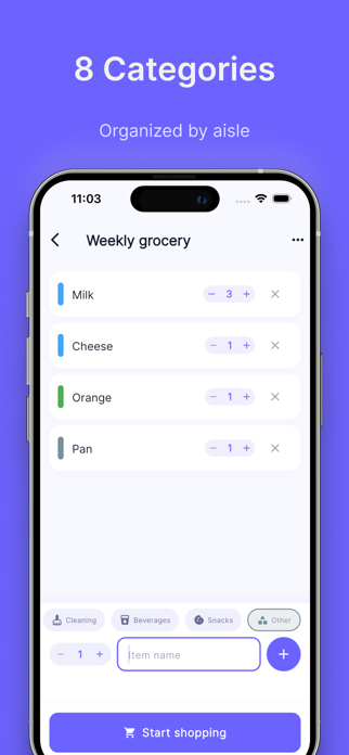 Listo: Shopping List Screenshot 3 of 4