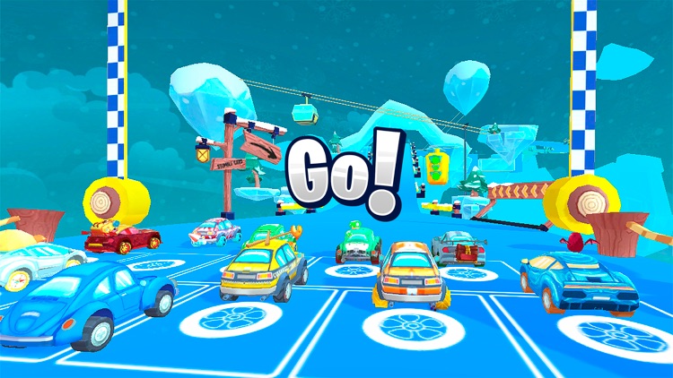 Stumble cars: Multiplayer Race screenshot-5
