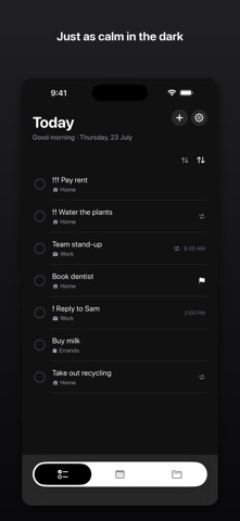 B&W To-Do Screenshot 6 of 6