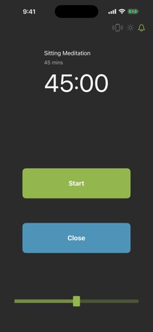 Preset Meditation Timer Screenshot 3 of 4