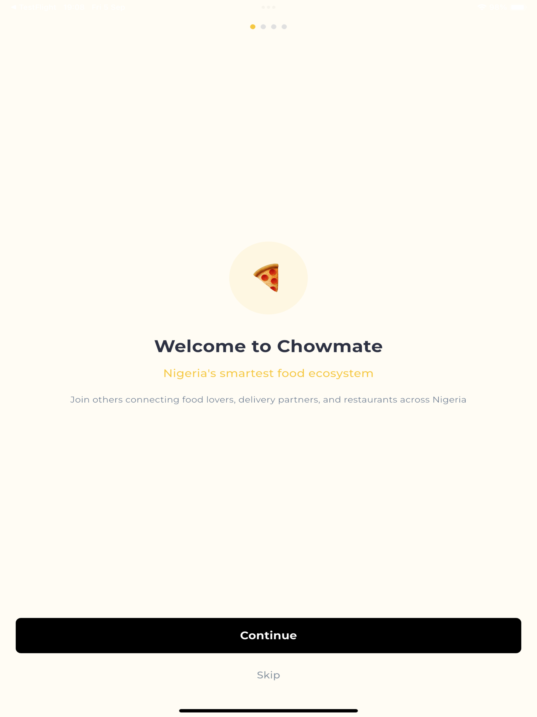 Chowmate screenshot 10