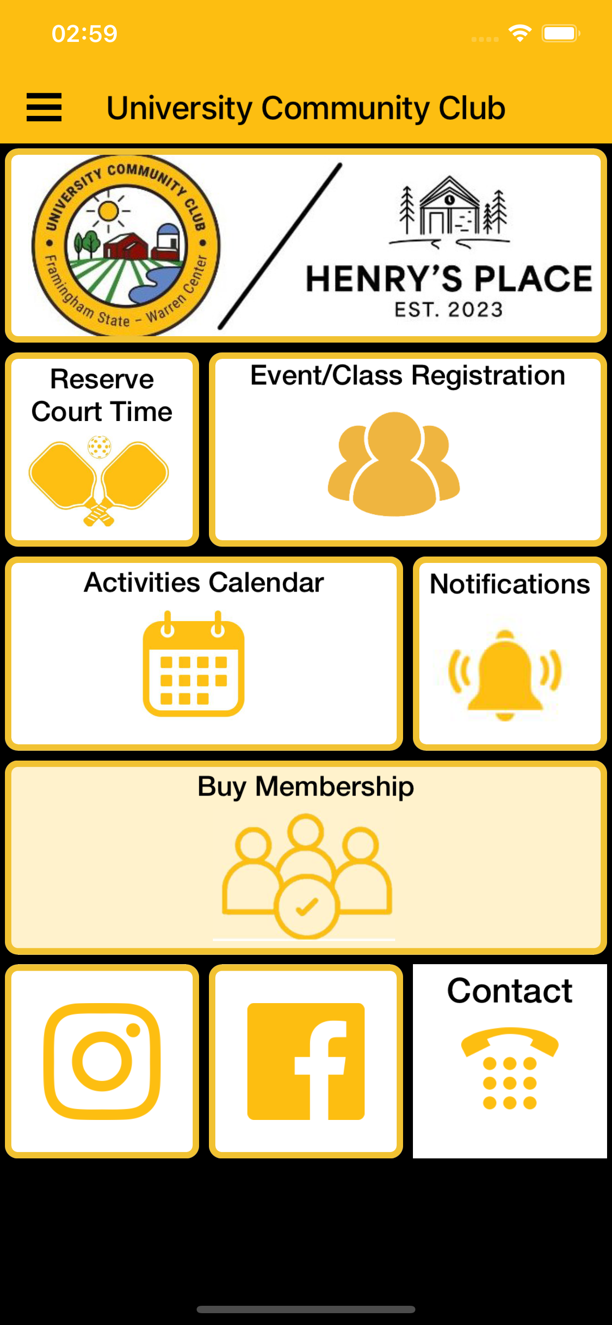 University Community Club screenshot 1