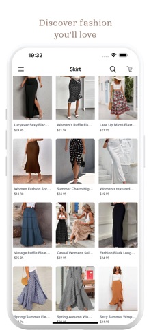 Cheap Clothing Shopping Shop iPhone screenshot