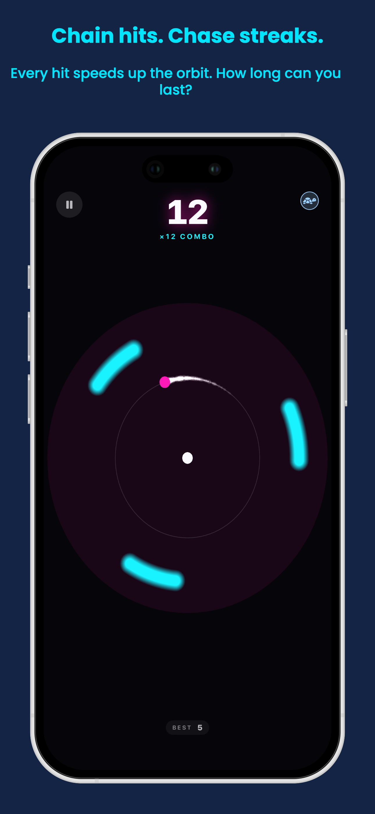 OrbTap: Neon Reflex Arcade