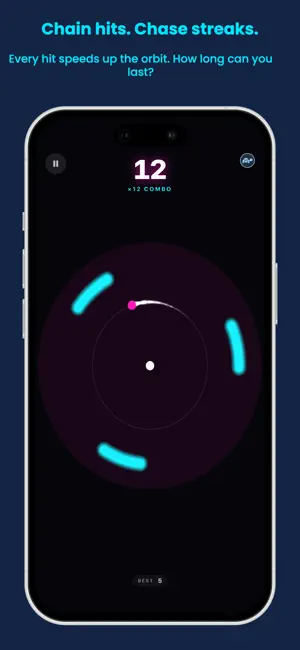 OrbTap: Neon Reflex Arcade screenshot 3
