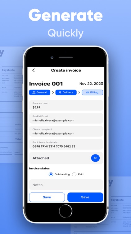 Invoice Maker: Make Receipt screenshot-3