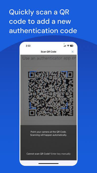 Bitwarden Authenticator Screenshot