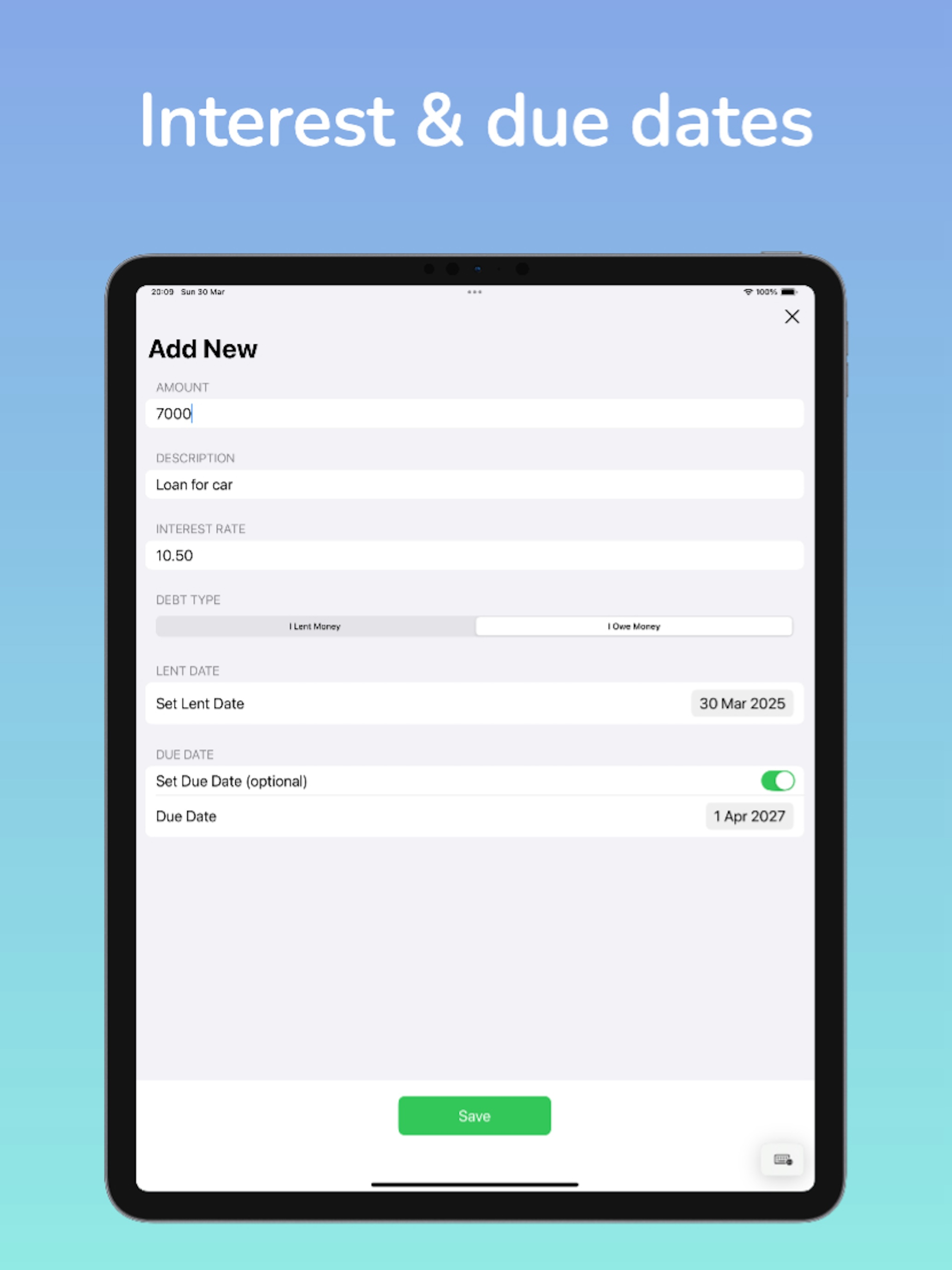 Debt Tracker App by UnDebt