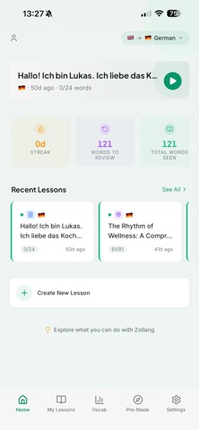 Zollang: Learn Languages Screenshot 5 of 8