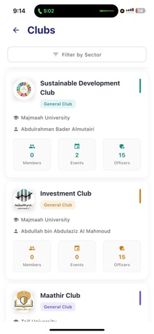 ClubsHub Global screenshot