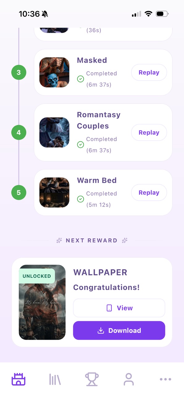 iPhone screenshot
