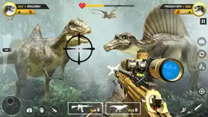 Dinosaur FPS Gun Hunting Games screenshot 3