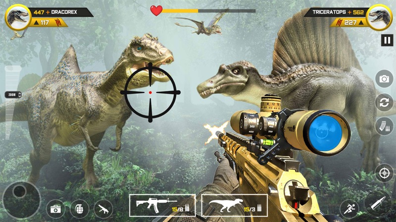 Dinosaurio Cazador Juego screenshot 3