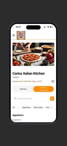 Carlos Italian Kitchen screenshot