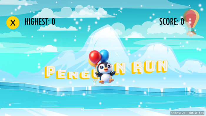 Penguin Run Escape from Ice