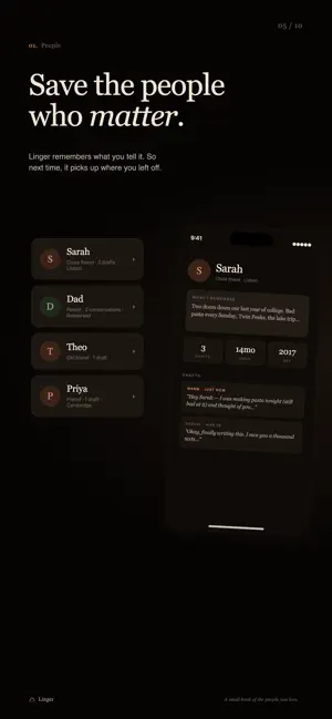 Linger-Find Your Words screenshot 1