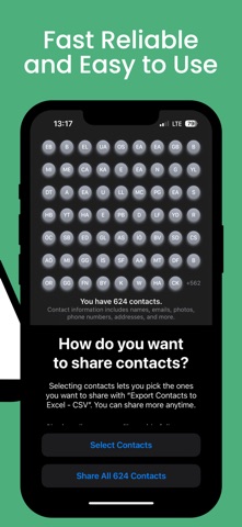 Export Contacts to Excel - CSV screenshot