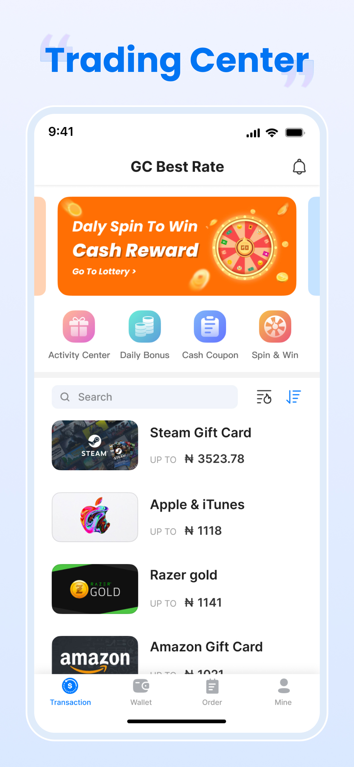 GcBestRate:Sell Gift Cards