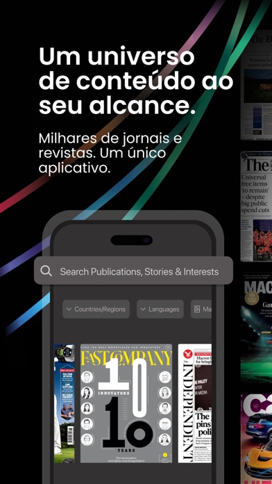 PressReader: Notícias Digitais screenshot 1