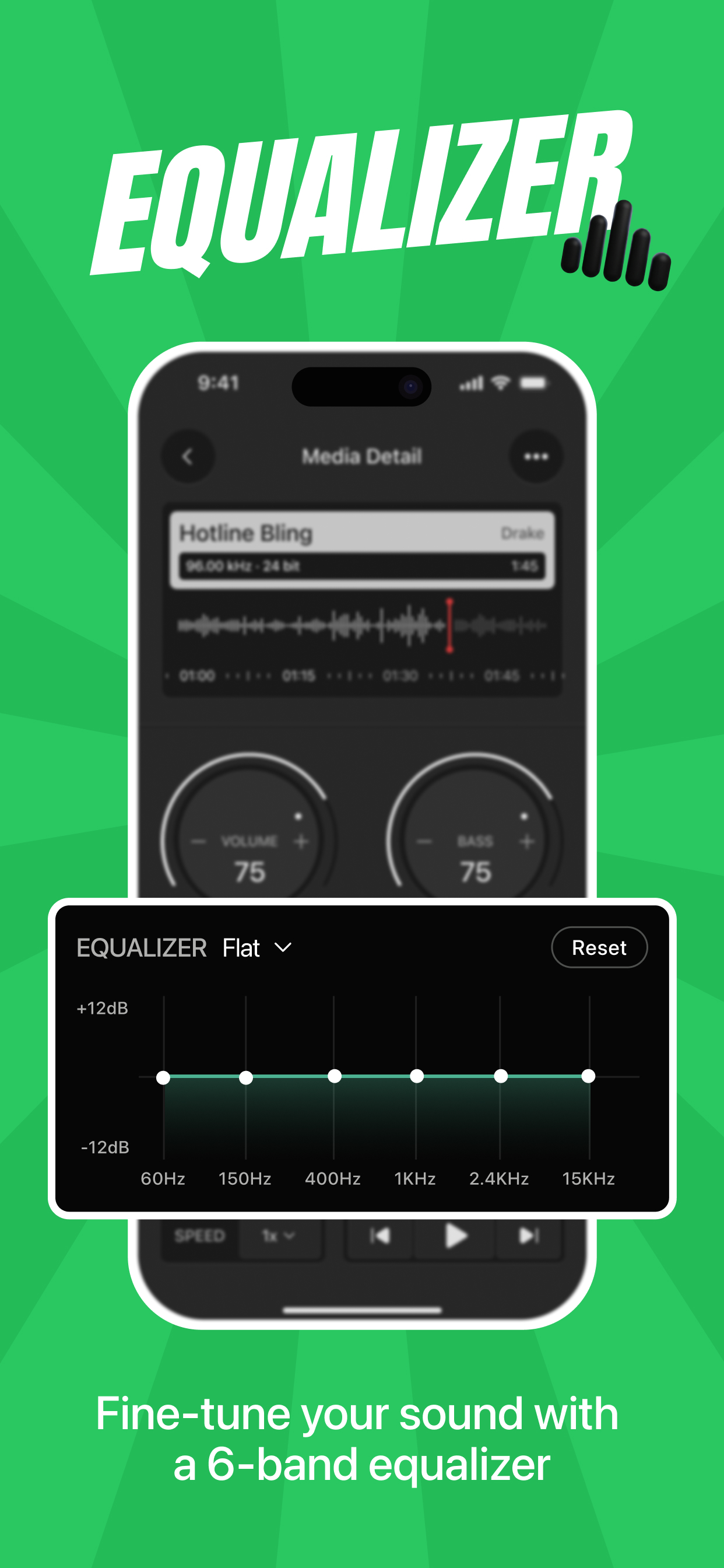 Volume Booster - Loud Bass EQ