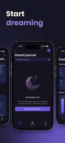 Dream Journal & Meaning Somnia iPhone screenshot