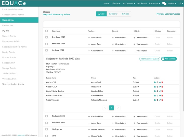 EDUAC Web screenshot-6