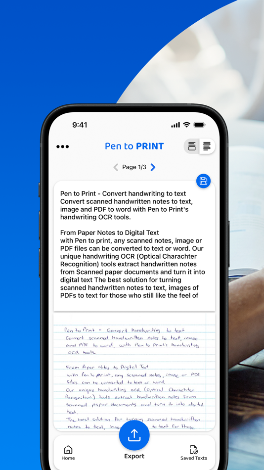 #2. PenToPRINT Handwriting to Text (iOS) 由: Serendi LTD