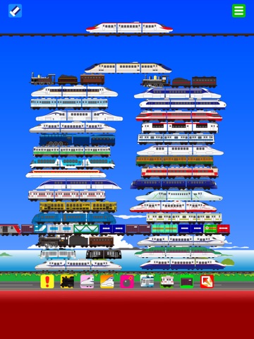 Train Tsumi Tsumi iPad screenshot