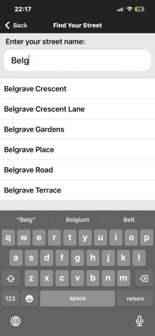 Bin Days Edinburgh Recycling Screenshot 3 of 5