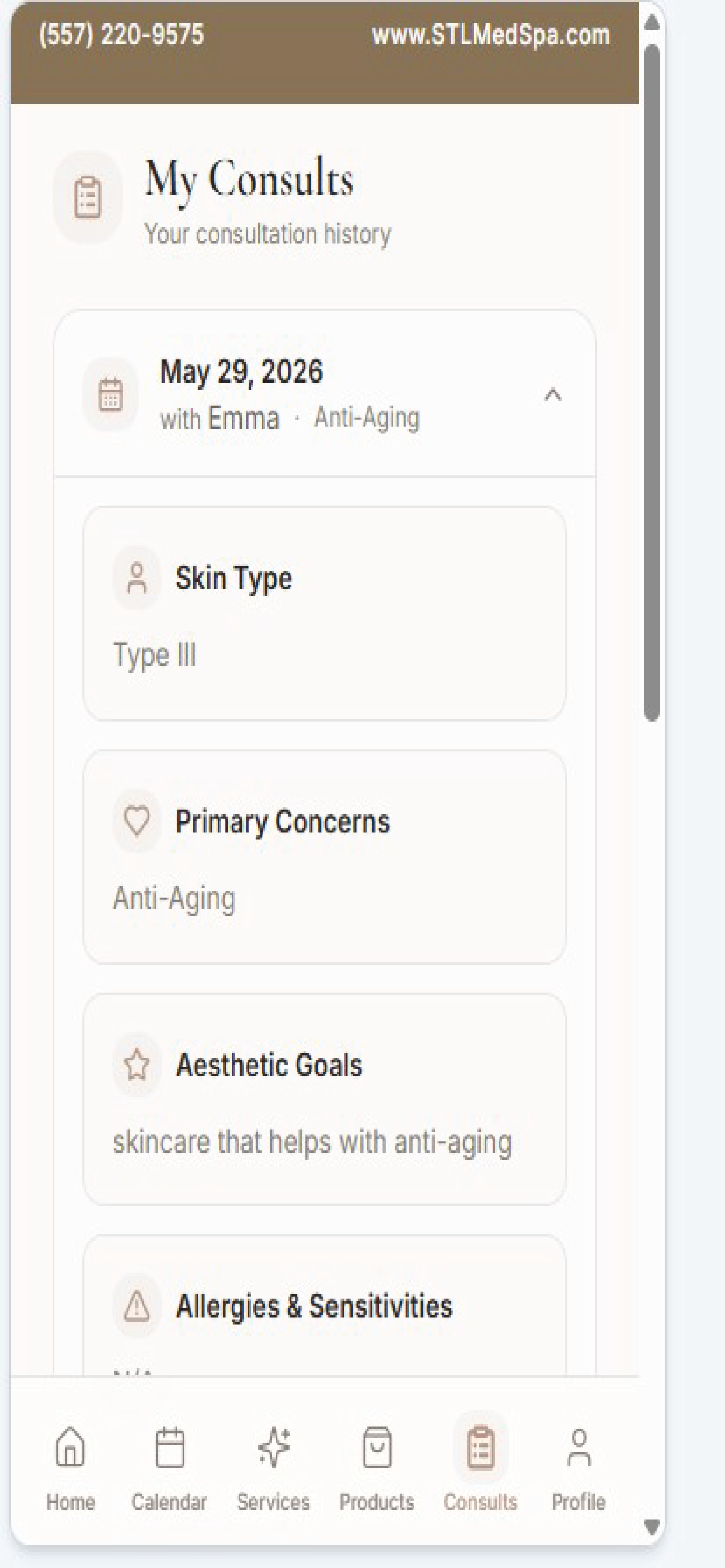 The Saint Louis Med Spa screenshot 6