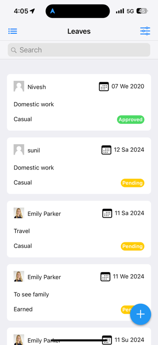 Projekly HR & Project Manager Screenshot 6 of 10