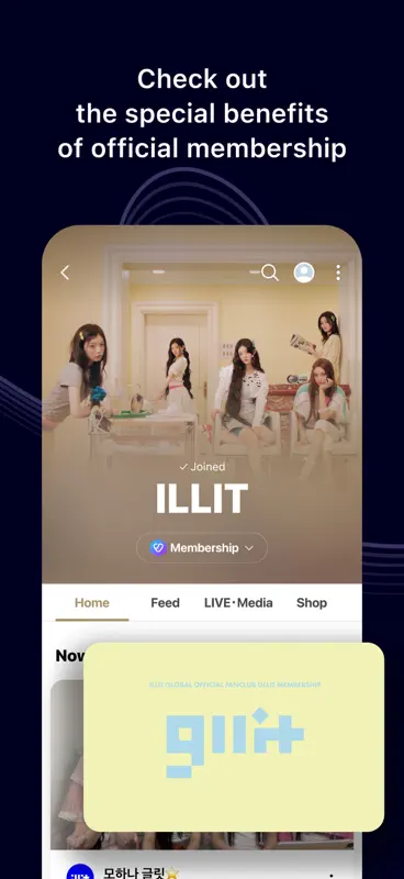 Weverse: Connect with Artists screenshot 8 of 9