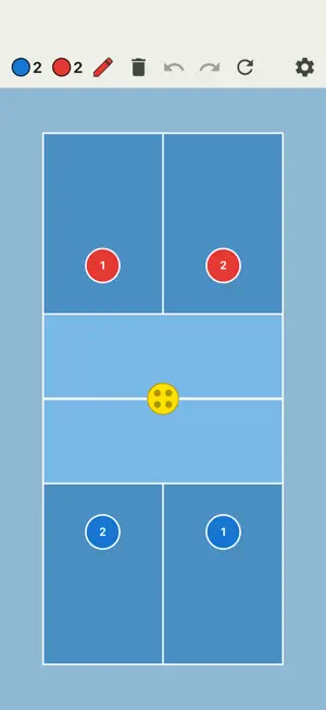 Pickleball Tactics Board screenshot 3