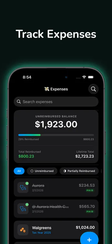 Reimbursable screenshot 2 of 9