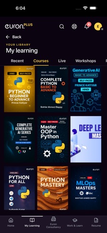 Euron - Your Learning App screenshot
