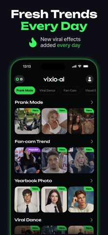 Vixio AI: Video Generator iPhone screenshot
