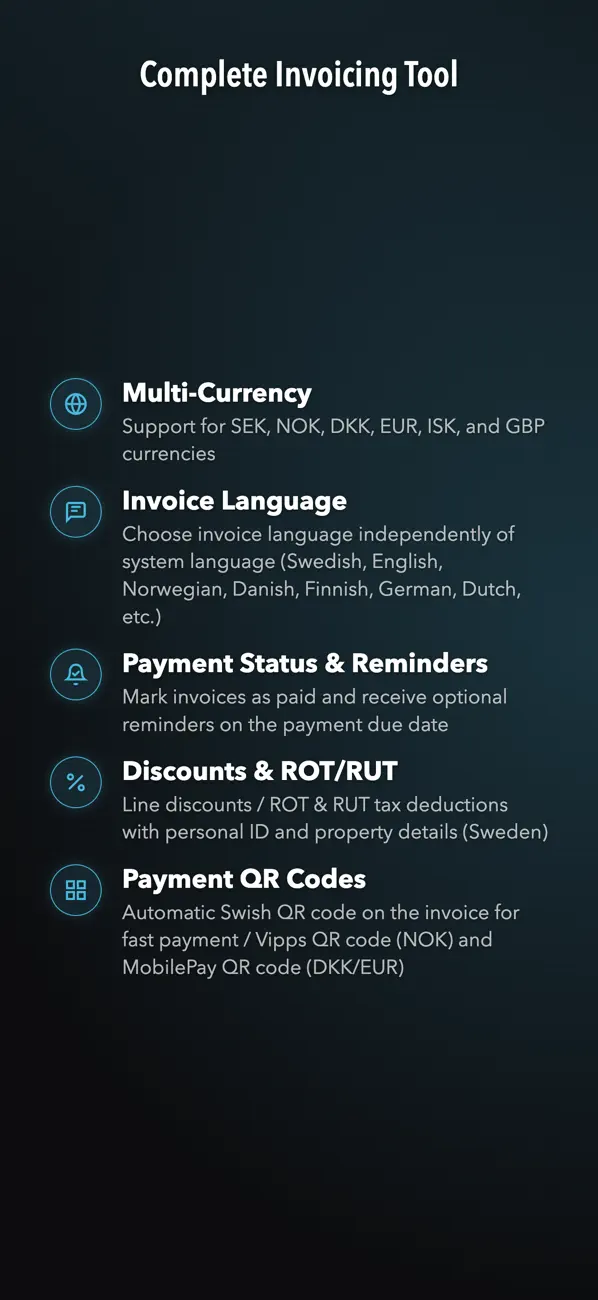 Screenshot #3 pour Invoice Template Pro